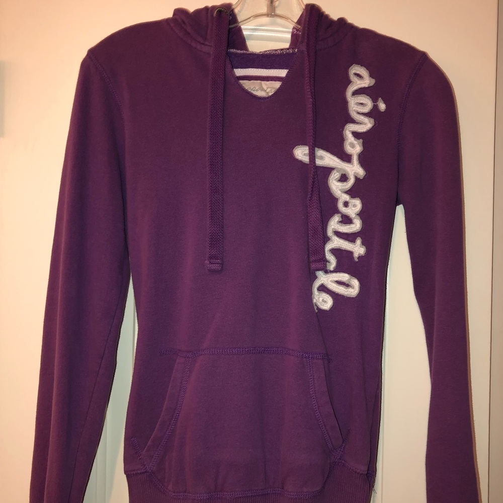 Aeropostale purple hoodie/jacket